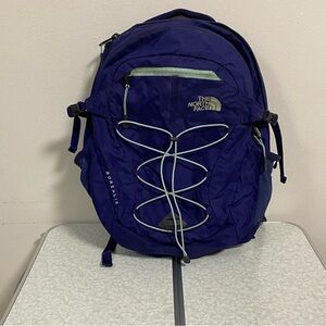 The North Face Backpack OS Blue Purple Borealis Backpack outdoor hiking Flexvent